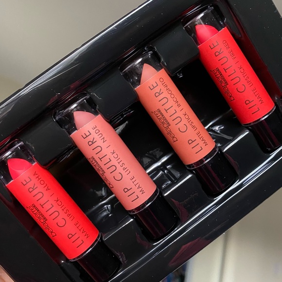 4 Matte Lipsticks - Bellapierre Lip Culture - Picture 2 of 12